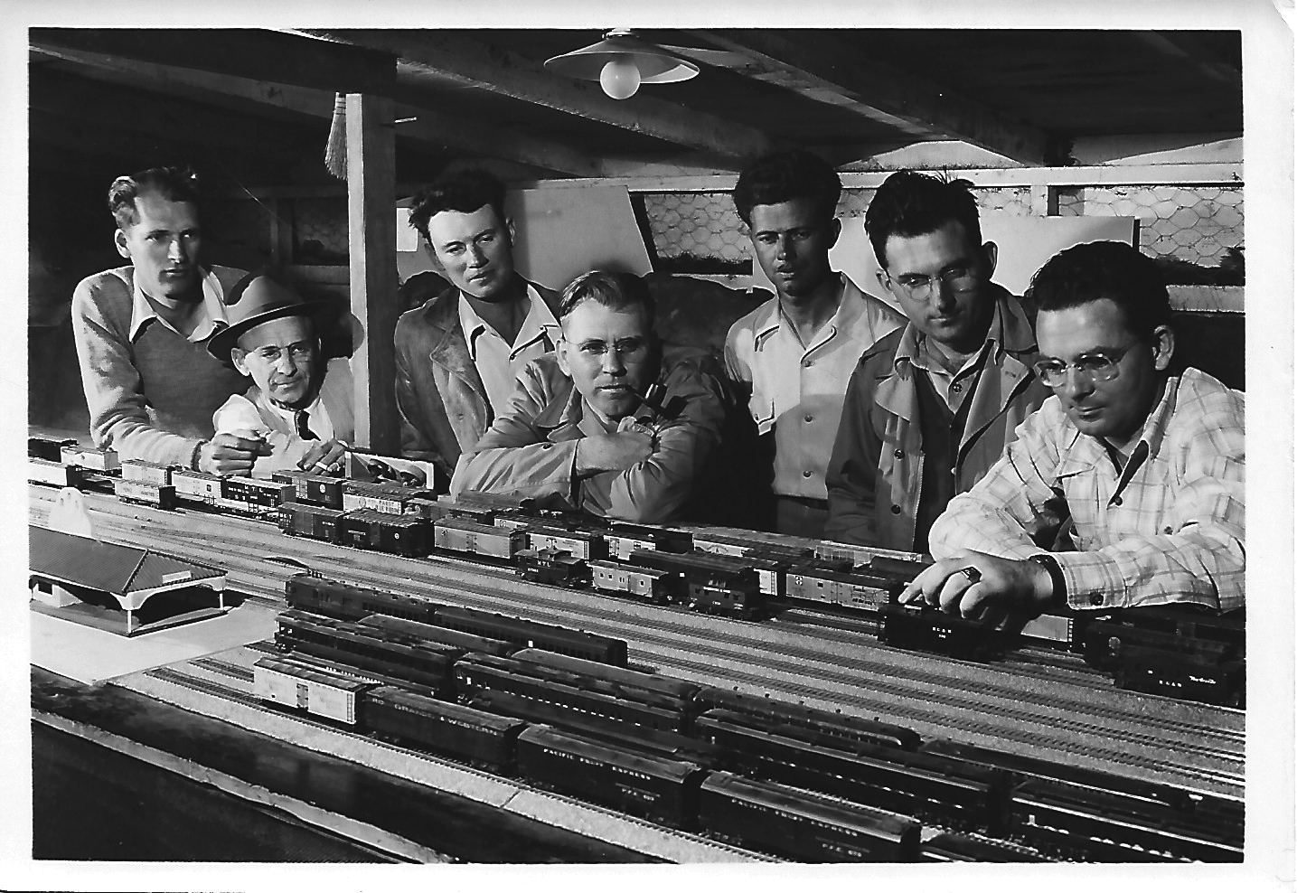 San Diego Model Railroad Club, 1942.