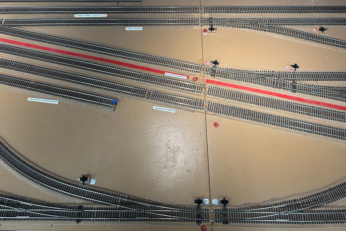 Railroad yard and track names. Railroad yard and track names.
