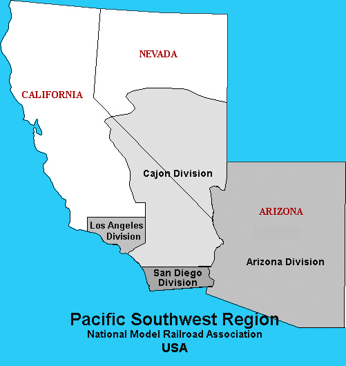 Pacific Southwest Region, National Model Railroad Association